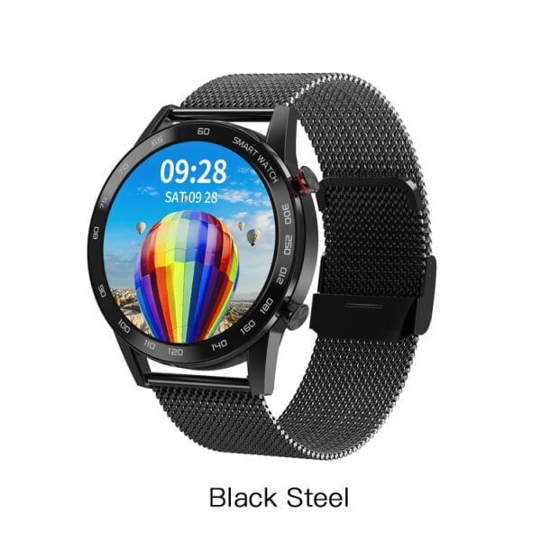 Смарт часовник ESEED DT95 - Метал, черна - Technomani