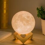 Нощна лампа или Арома дифузер ЛУНА 3 в 1 Rila Crafts