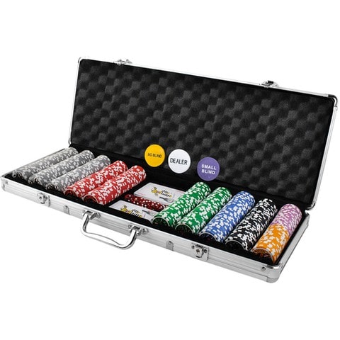 Покер комплект с метално куфарче - Technomani