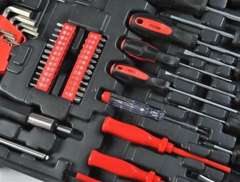 Комплект инструменти 187 части в метален куфар - Technomani