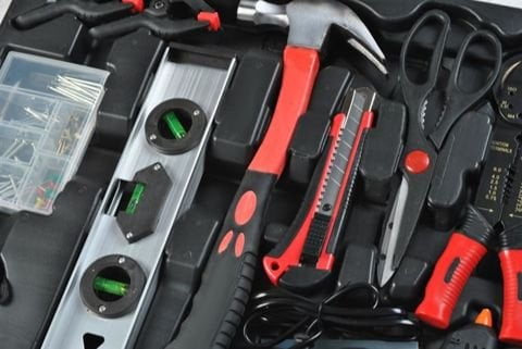Комплект инструменти 187 части в метален куфар - Technomani