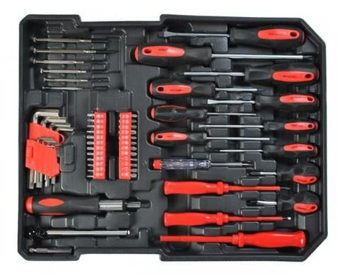 Комплект инструменти 187 части в метален куфар - Technomani