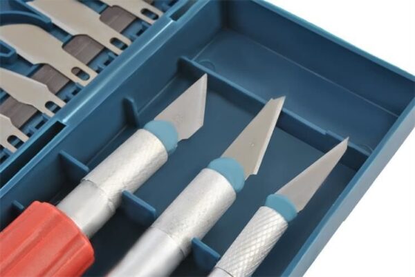 Комплект професионални макетни ножчета - тип скалпел - Technomani