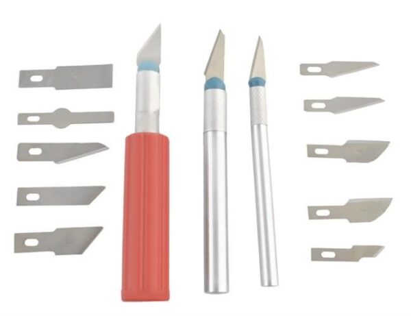 Комплект професионални макетни ножчета - тип скалпел - Technomani