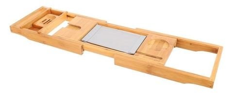Мултифункционална бамбукова поставка за вана - Technomani