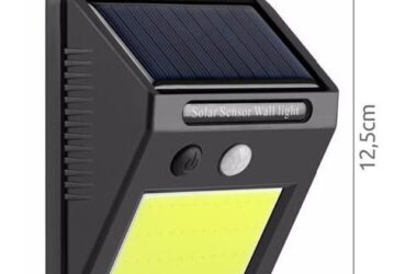 Соларна дворна лампа COB с 48 светодиода - Technomani