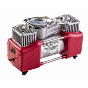 Компресор 12V DC метален 300W 70L/min 2 цилиндъра с аксесоари RD-AC14 - Potrebno