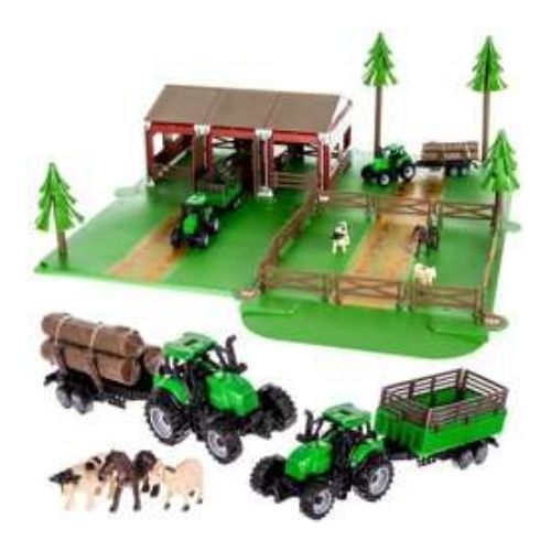 Детска игра с ферма и животни