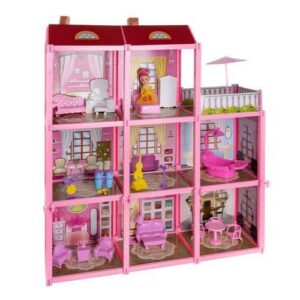 Детска играчка - къща с кукли