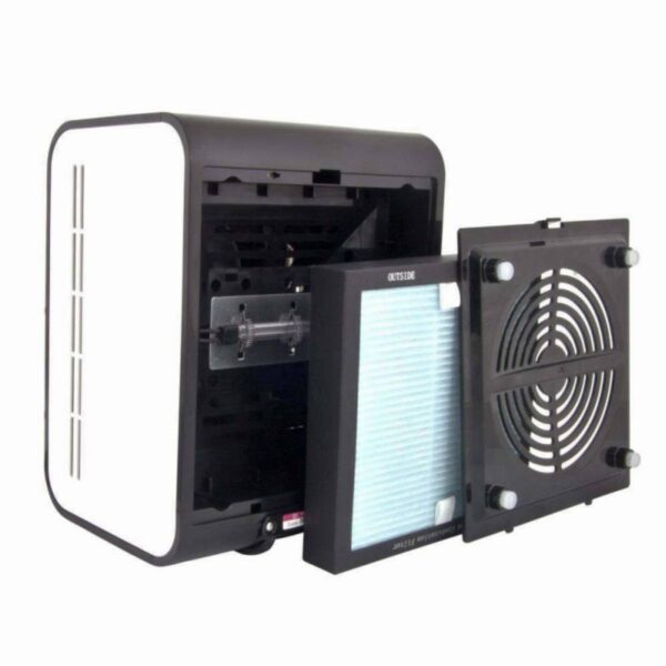Пречиствател за въздух Esperanza EHP001 Breeze, 20 m2, 45 dB, LCD дисплей, Йонизатор, UV лампа, Черен - Technomani
