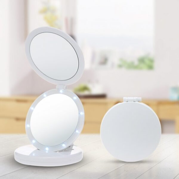 Увеличително огледало с LED светлина - Technomani