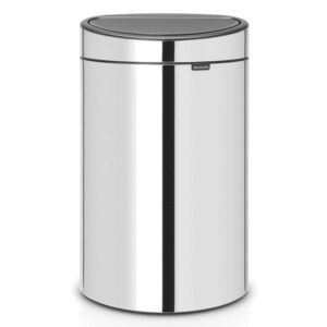 Кош за смет Brabantia Touch Bin New 40L, Briliant Steel - Technomani