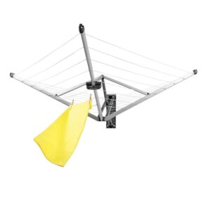Простор за стена Brabantia WallFix 24m с калъф Простор за стена Brabantia WallFix 24m с калъф, Metallic Grey - Technomani