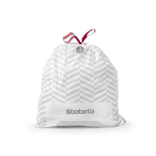 Торба за кош Brabantia PerfectFit Sort&Go/Bo размер J, 20-25L, 10 броя, ролка - Technomani