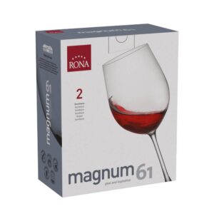 Чаша за вино Rona Magnum 3276 650ml, 2 броя - Technomani