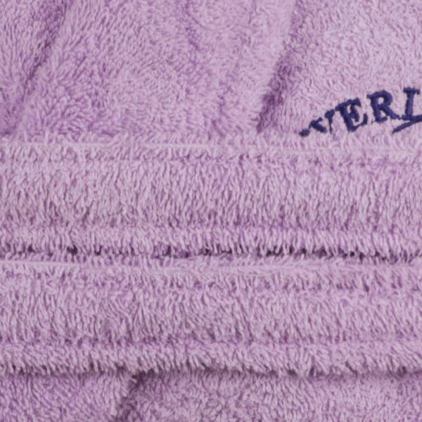 Халат за баня Beverly Hills Polo Club 355BHP1708, 100% памук, плътност 360 гр/м2, Размер: L/XL, Лилав - Technomani