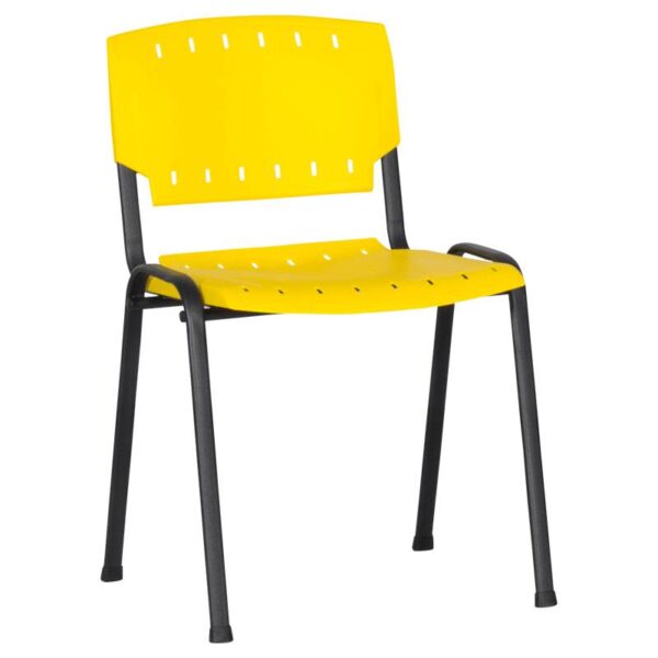 Посетителски стол PRIZMA - жълт - Technomani