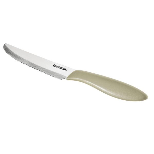 Комплект приборни ножове Tescoma Presto 12cm, 6 броя, бежов - Technomani