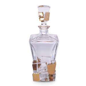 Гарафа Bohemia 1845 Crack Golden Ice 900ml - Technomani