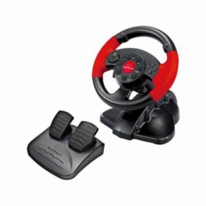 Волан с педали Esperanza Nitro EG103, 13 бутона, За PC/PS2/PS3, USB, Черен - Technomani