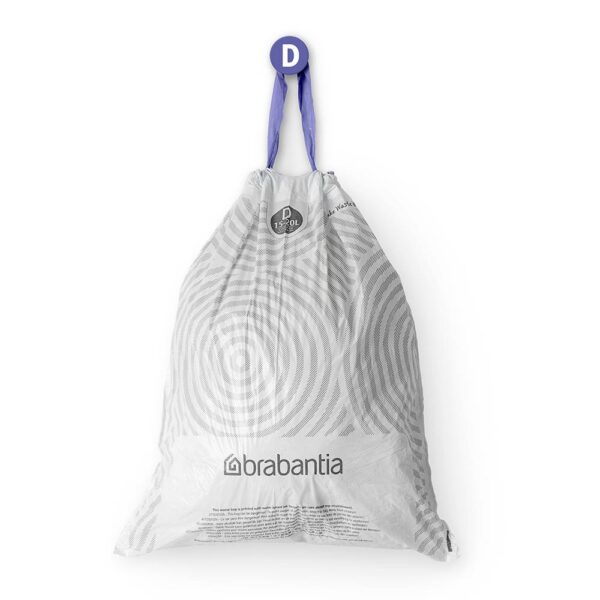 Торба за кош Brabantia PerfectFit Sort&Go/Built-In размер D, 15-20L, 10 броя, ролка - Technomani