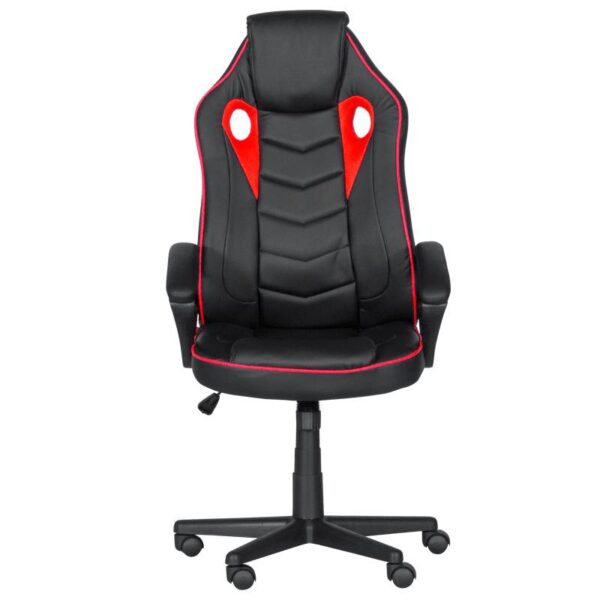Геймърски стол Carmen 7604 - черен - червен - Technomani