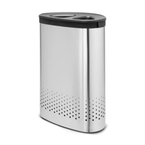 Кош за пране Brabantia Selector 55L, Matt Steel - Technomani