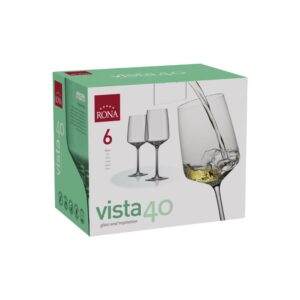 Чаша за вино Rona Vista 6839 400ml, 6 броя - Technomani