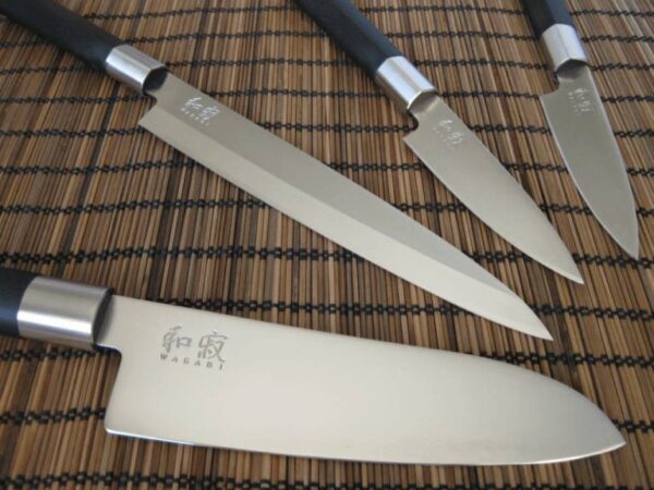 Нож KAI Wasabi 6710P 10cm, универсален - Technomani