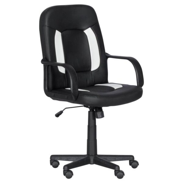 Геймърски стол Carmen 6516 - черен - бял - Technomani