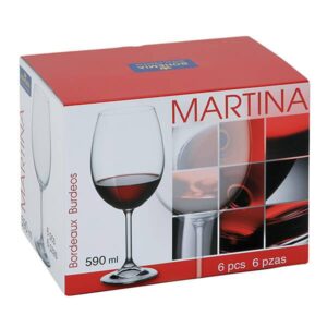 Чаша за вино Bohemia Royal Martina 590ml, 6 броя - Technomani