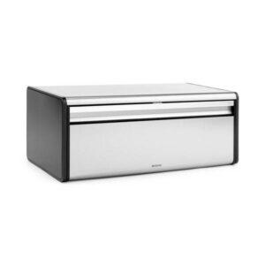 Кутия за хляб Brabantia Fall Front Matt Steel Fingerprint Proof - Technomani