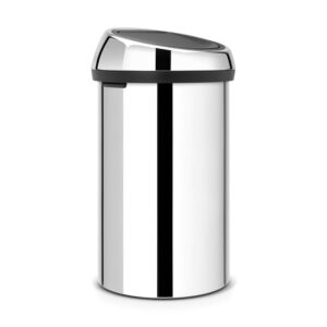 Кош за смет Brabantia Touch Bin 60L, Brilliant Steel - Technomani