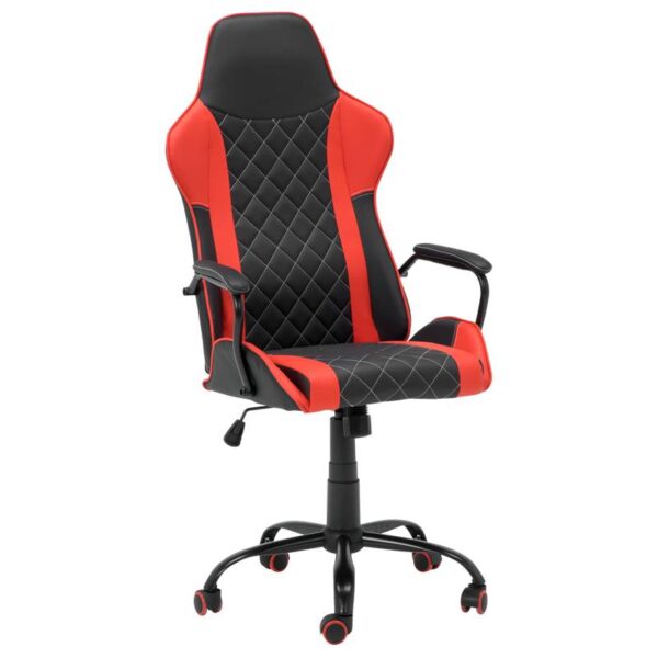Геймърски стол Carmen 6310 - черен - червен - Technomani