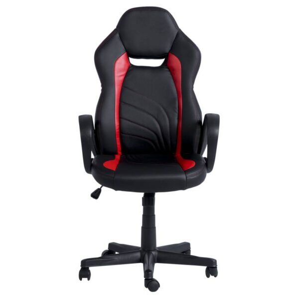 Геймърски стол Carmen 7525 - черно-червен - Technomani