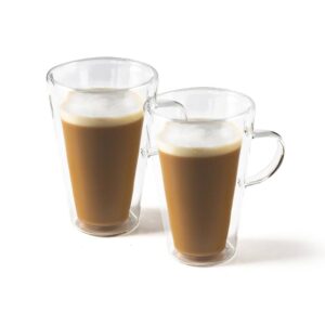 Чаша за капучино и лате Luigi Ferrero Coffeina FR-8013 370ml, 2 броя - Technomani