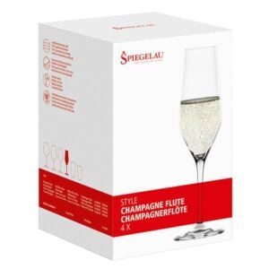 Чаша за шампанско Spiegelau Style 4670187 240ml, 4 броя - Technomani