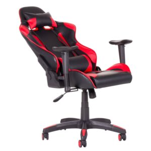 Геймърски стол Carmen 7516 - черно-червен - Technomani