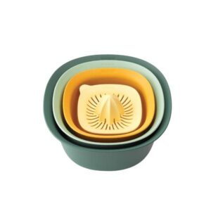 Комплект Brabantia Tasty+ Mixed, 2 купи за бъркане, гевгир и сокоизстисквачка - Technomani