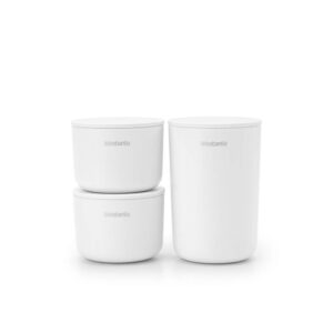 Комплект за съхранение на принадлежности Brabantia ReNew White 3 части - Technomani