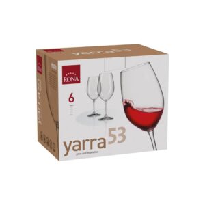 Чаша за вино Rona Yarra 4735 280ml, 6 броя - Technomani