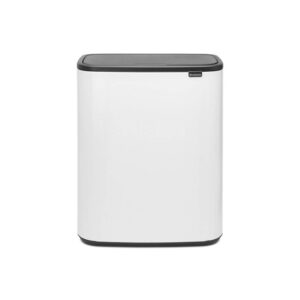 Кош за смет Brabantia Bo Touch 60L, White - Technomani