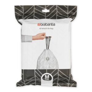 Торба за кош Brabantia PerfectFit Bo размер М, 60L, 40 броя, пакет - Technomani