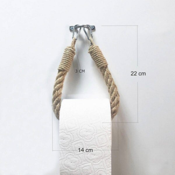 Поставка за тоалетна хартия Evila Originals 792EVL2606, 14х22 см, Модерен дизайн, Бежов - Technomani