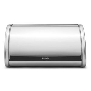 Кутия за хляб Brabantia Roll Top Medium Matt Steel, средна - Technomani