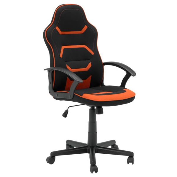 Геймърски стол Carmen 6309 - черен - оранжев - Technomani