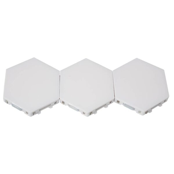 Комплект от 3 броя Модулен TOUCH LED панел тип „Honeycomb“ - Technomani