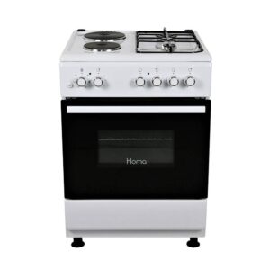 Голяма готварска печка Homa ELC-600G, 2Г+2Е - Technomani