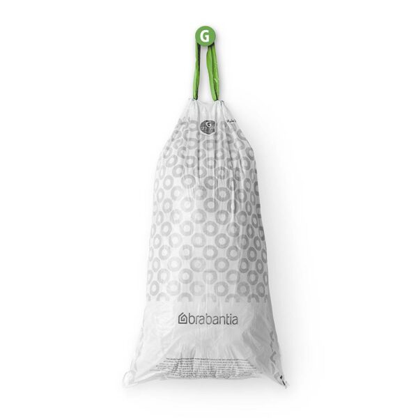 Торба за кош Brabantia PerfectFit NewIcon/Touch размер G, 23-30L, 10 броя, ролка - Technomani