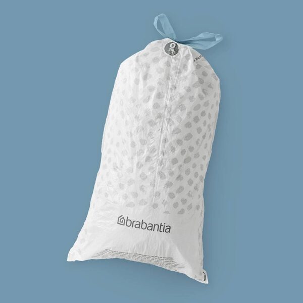 Торба за кош Brabantia PerfectFit FlatBack+/Bo размер O, 30L, 10 броя, ролка - Technomani